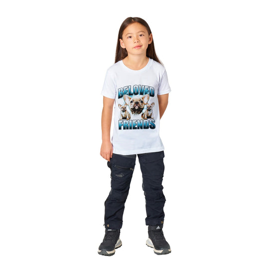 "90's Frenchie" Kids T-shirt - Beloved Friends