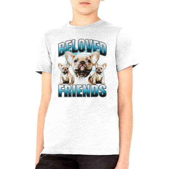 "90's Frenchie" Kids T-shirt - Beloved Friends