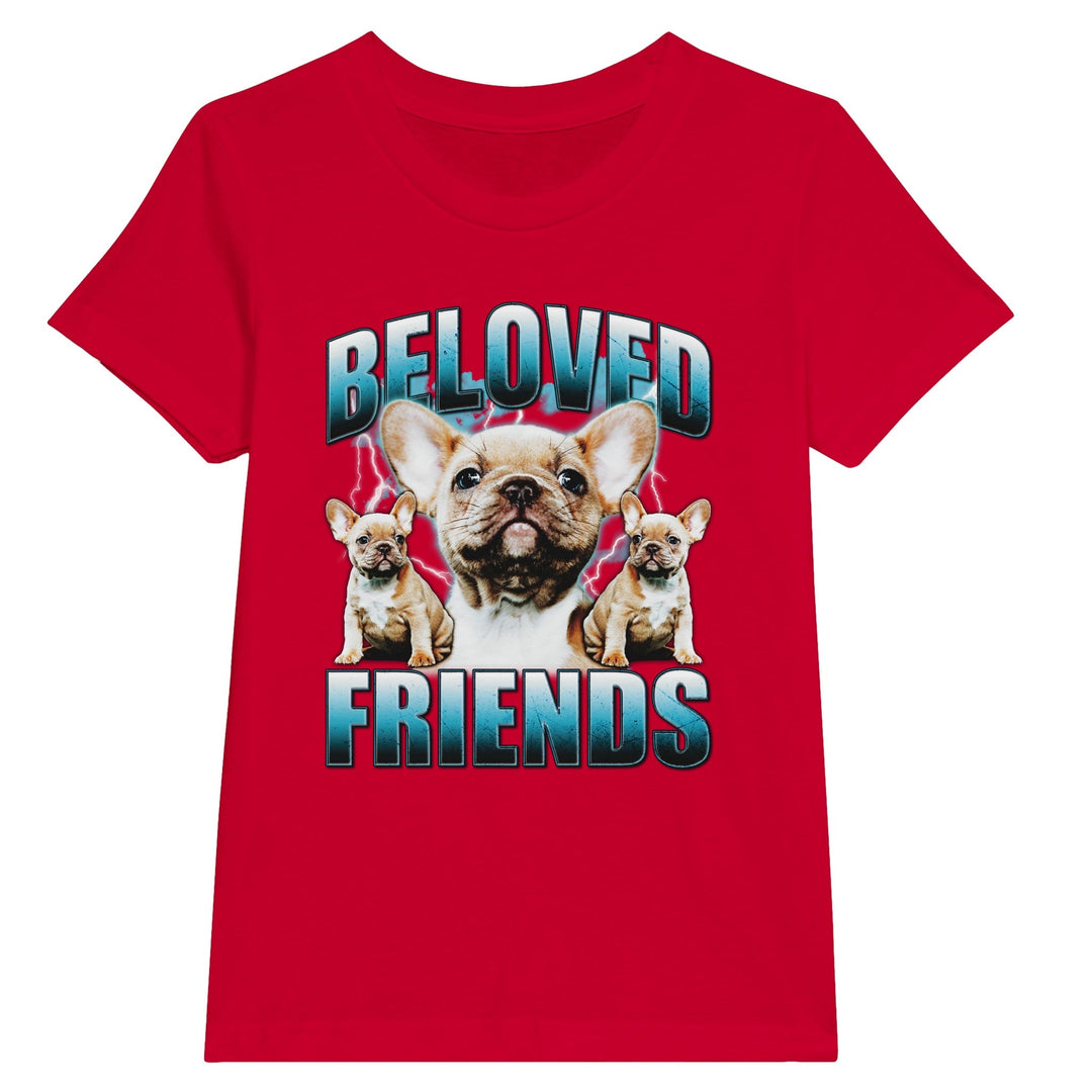 "90's Frenchie" Kids T-shirt - Beloved Friends