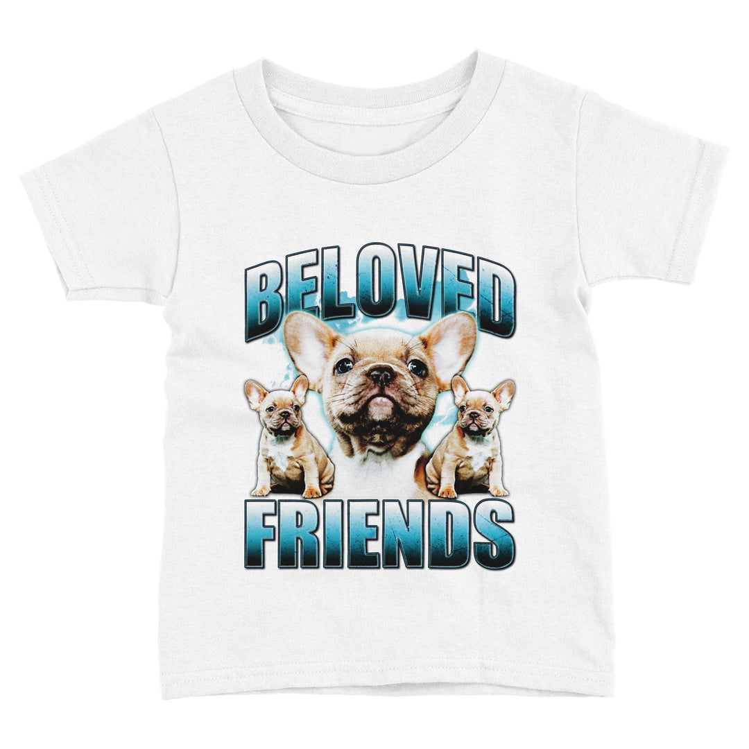 "90's Frenchie" Toddler Staple T-Shirt - Beloved Friends