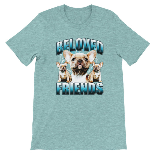 "90's Frenchie" Unisex Crewneck T-shirt - Beloved Friends